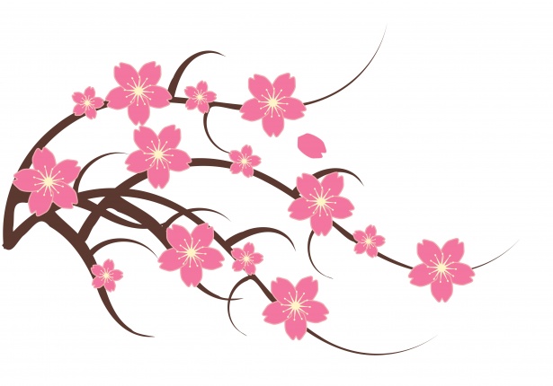 桜イラスト フリー かわいい 花びら 手書き 枠 背景など Zenbuキニナル